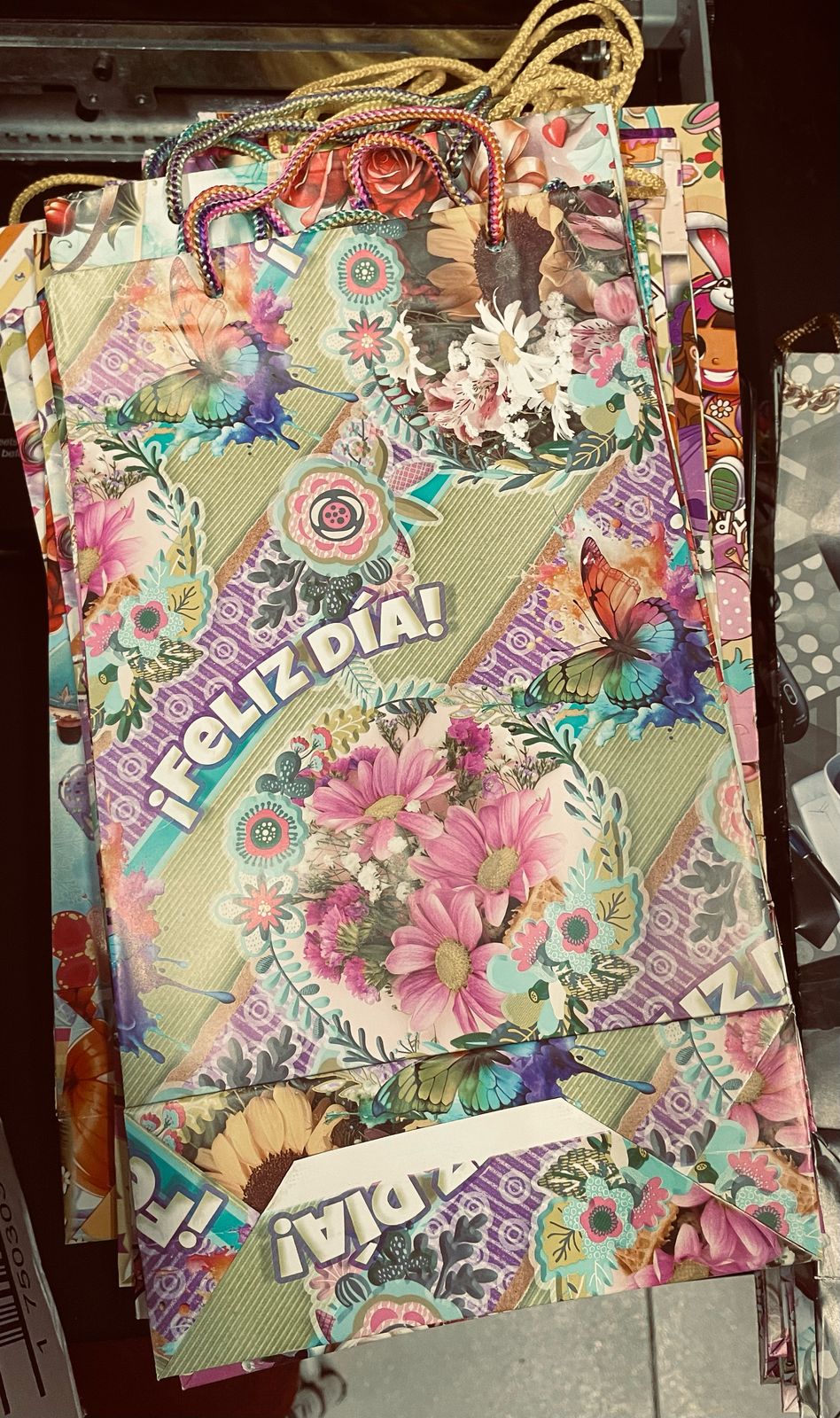 BOLSA DE REGALO PAPEL COUCHE  MEDIANA